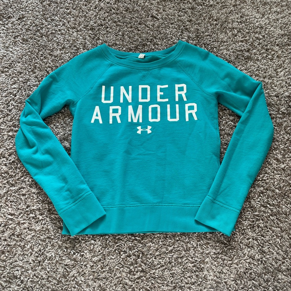 Under Armour Women’s Teal Sweatshirt